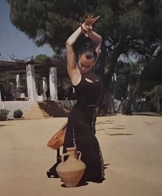 Flamenco-Tänzerin in Spanien